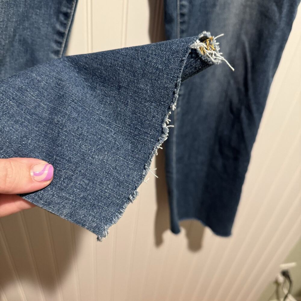 GAP Classic Straight Mid Rise Jeans Size 16 Tall - Picture 3 of 6